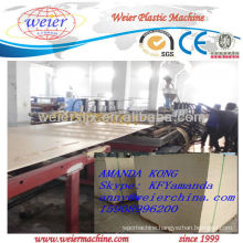 CE reliable professional compounding wood-plastic board machine
